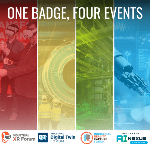 One Badge includes 4 events at Industrial IMMERSIVE