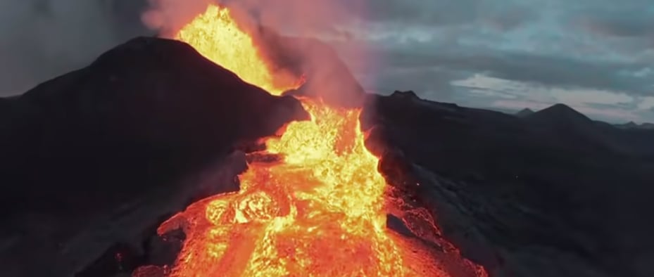 volcano-drone